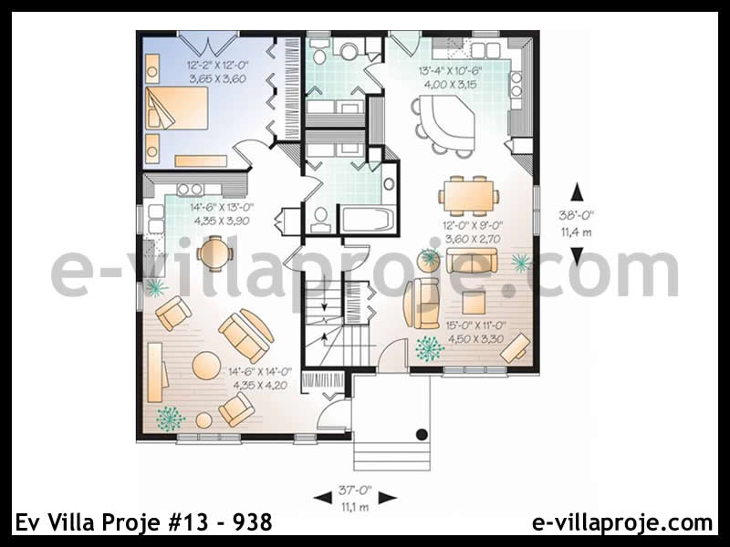 Model 13-938 — 196 m², 2 Kat thumbnail 2