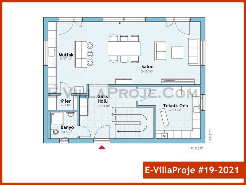 Modell 19-2021 — 196 m², 2 Geschosse thumbnail 2