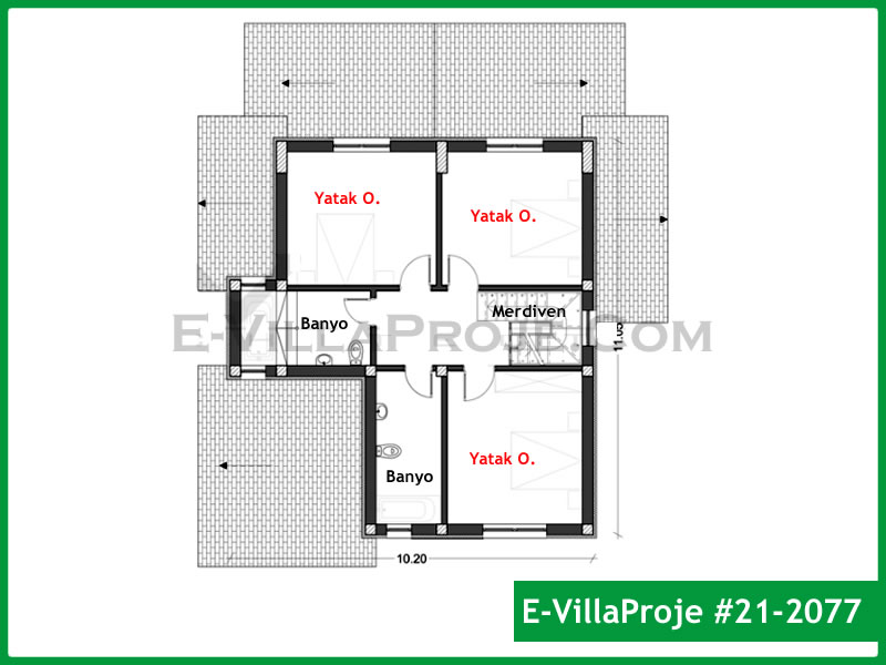 Model 21-2077 — 196 m², 2 Kat thumbnail 3