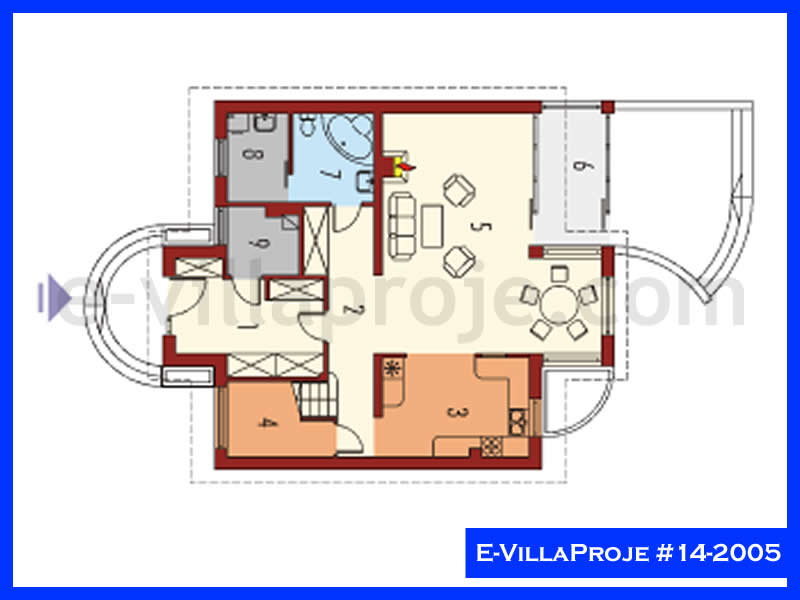 Model 14-2005 — 196 m², 2 storeys thumbnail 2