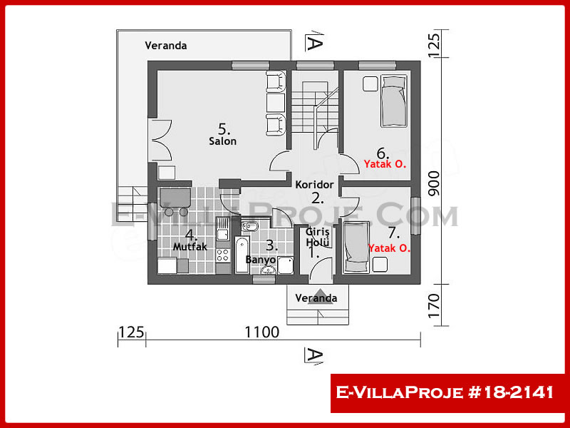 Model 18-2141 — 198 m², 2 Kat thumbnail 2