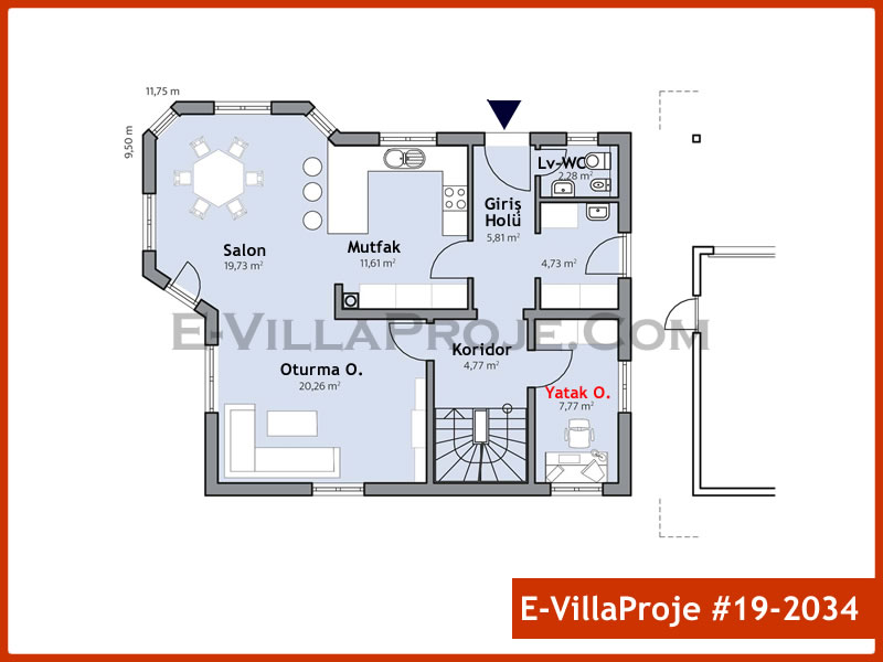 Modell 19-2034 — 198 m², 2 Geschosse thumbnail 2
