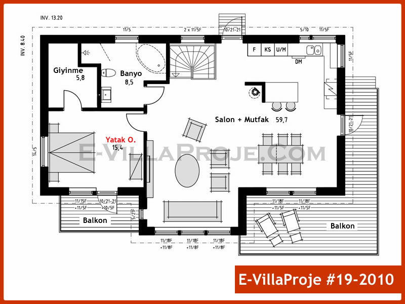 Modell 19-2010 — 199 m², 2 Geschosse thumbnail 2