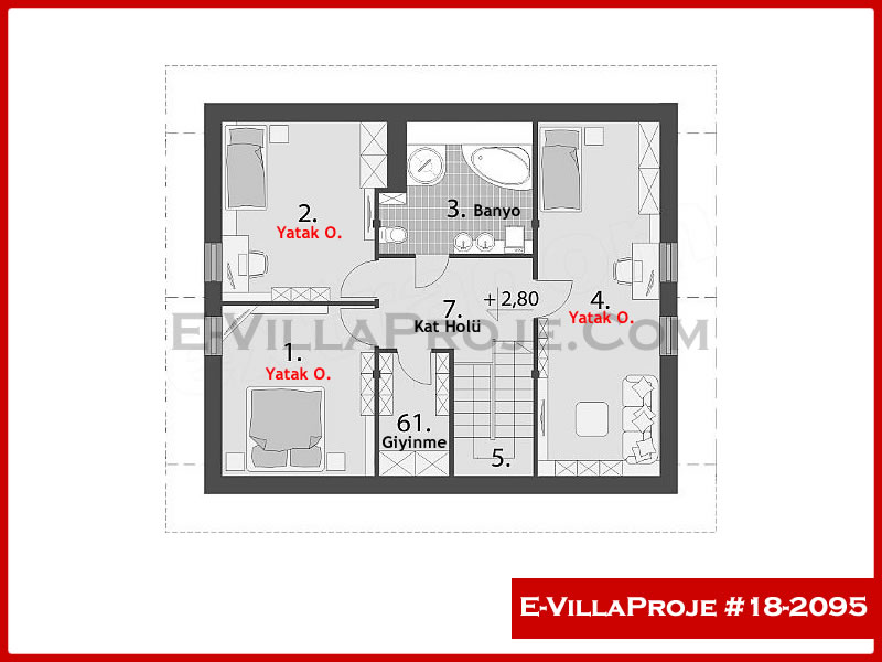Model 18-2095 — 199 m², 2 storeys thumbnail 3