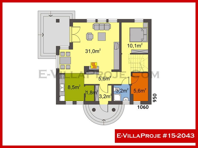 Modell 15-2043 — 200 m², 2 Geschosse thumbnail 2