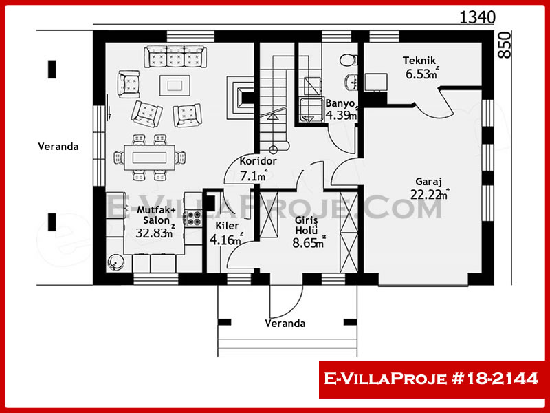 Modell 18-2144 — 200 m², 2 Geschosse thumbnail 2