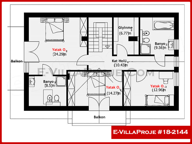 Modell 18-2144 — 200 m², 2 Geschosse thumbnail 3