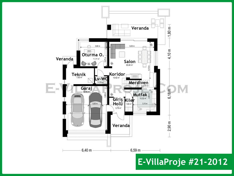 Modell 21-2013 — 201 m², 2 Geschosse thumbnail 2