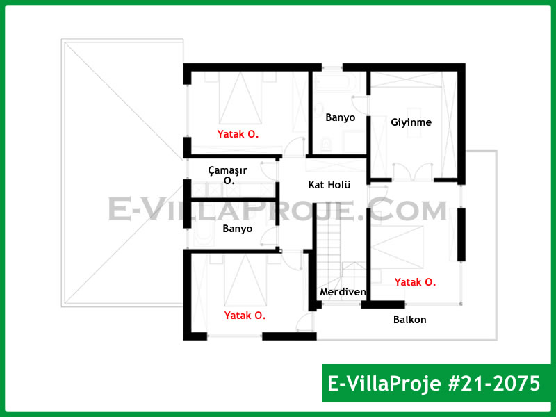 Model 21-2075 — 201 m², 2 storeys thumbnail 3