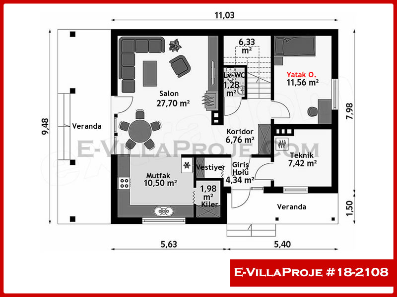 Model 18-2108 — 202 m², 2 Kat thumbnail 2