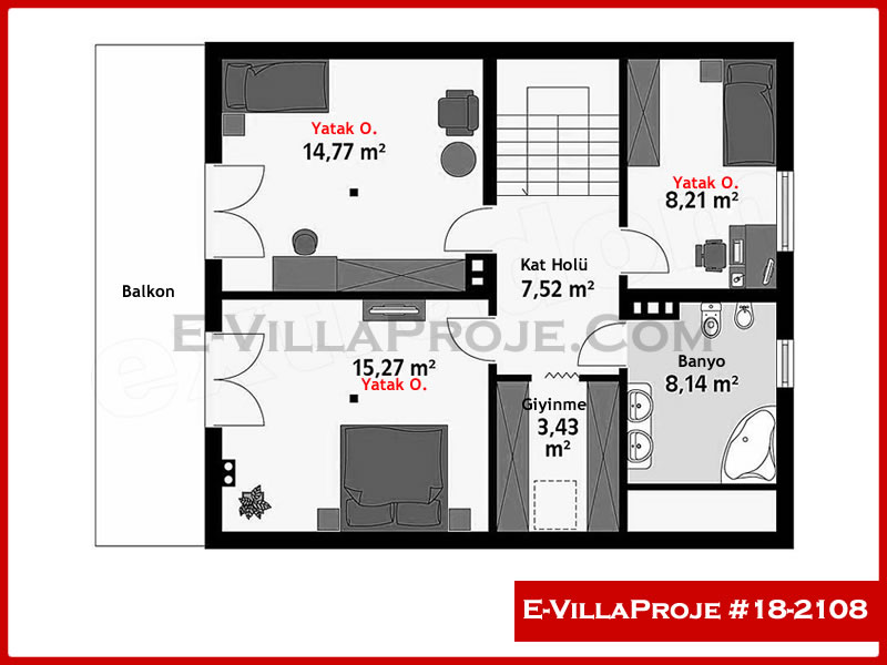 Model 18-2108 — 202 m², 2 Kat thumbnail 3