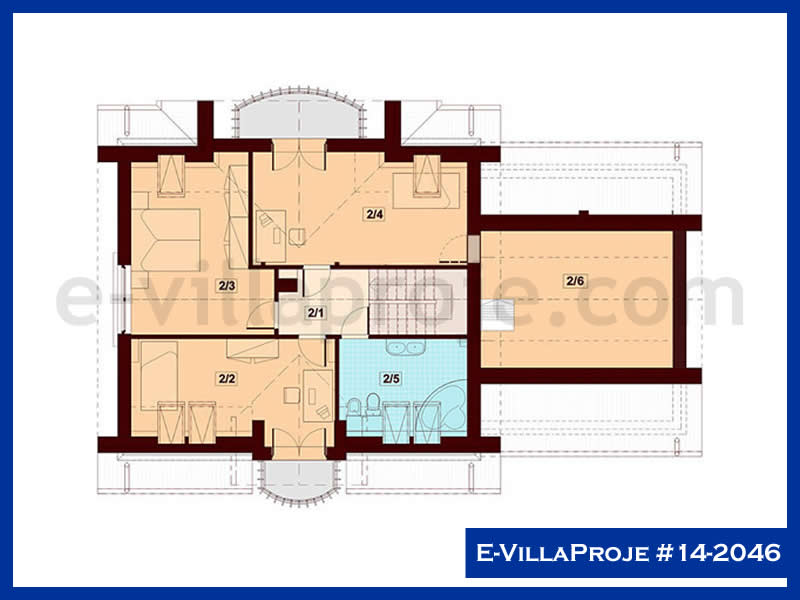 Model 14-2046 — 202 m², 2 storeys thumbnail 3