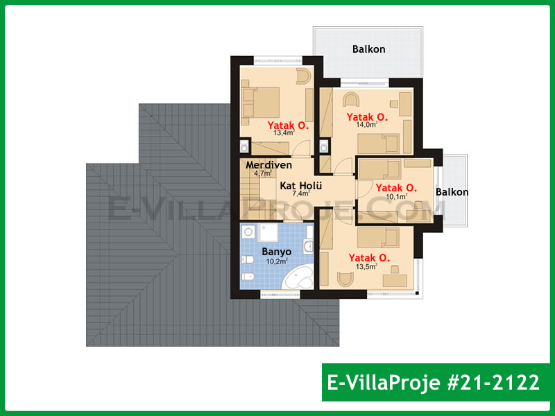 Model 21-2122 — 202 m², 2 storeys thumbnail 3