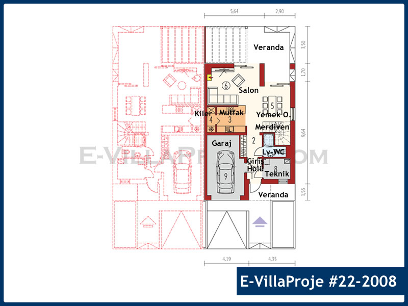 Model 22-2008 — 202 m², 2 Kat thumbnail 2
