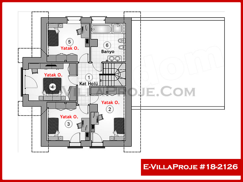 Model 18-2126 — 203 m², 2 Kat thumbnail 3