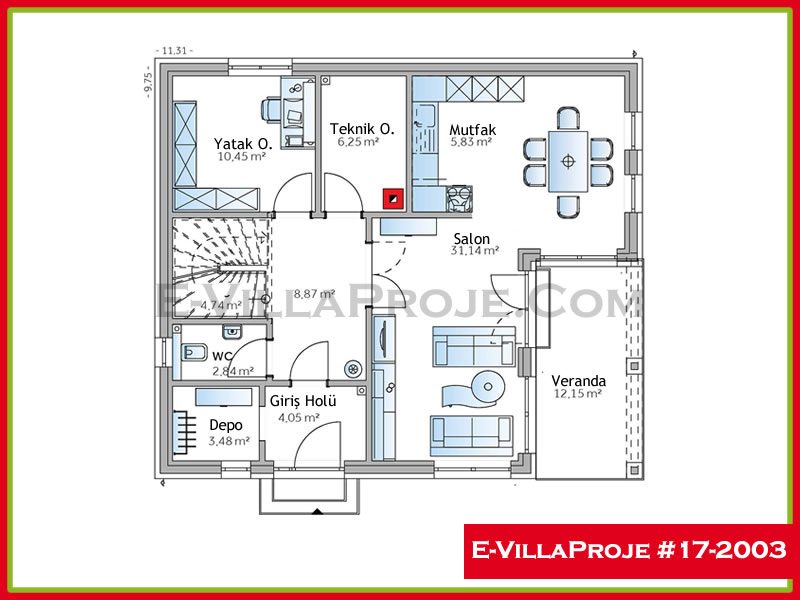 Model 17-2003 — 203 m², 2 Kat thumbnail 2