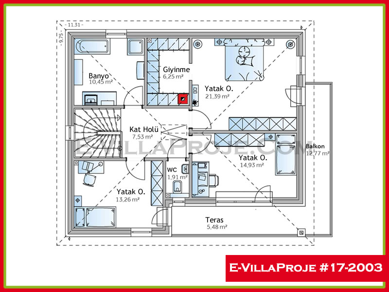 Model 17-2003 — 203 m², 2 Kat thumbnail 3