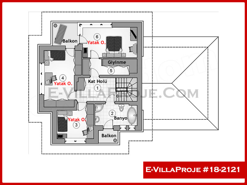 Model 18-2121 — 204 m², 2 Kat thumbnail 3