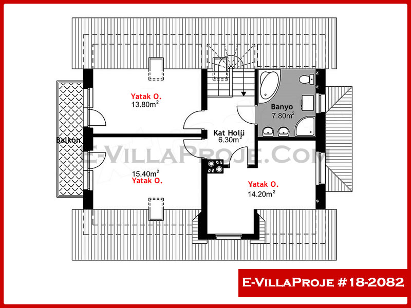 Model 18-2082 — 204 m², 2 storeys thumbnail 3