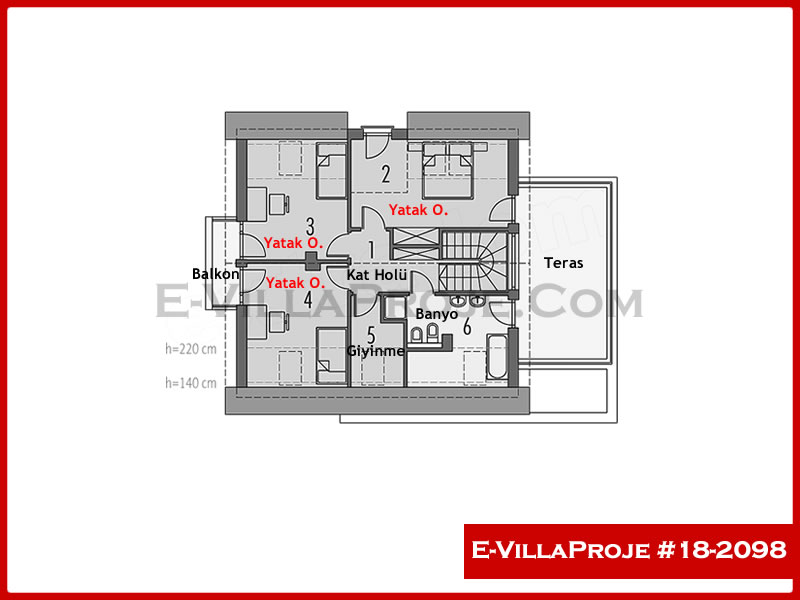 Model 18-2098 — 205 m², 2 storeys thumbnail 3