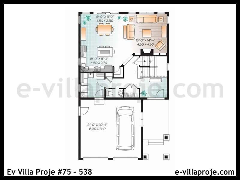 Model 75-538 — 205 m², 2 storeys thumbnail 2