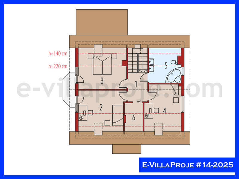 Modell 14-2025 — 205 m², 2 Geschosse thumbnail 3