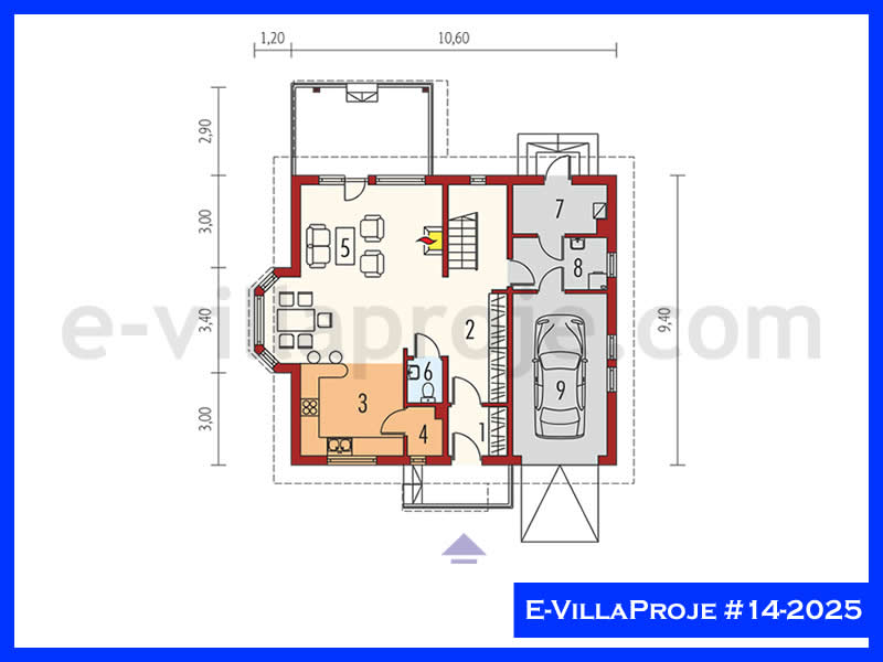 Modell 14-2025 — 205 m², 2 Geschosse thumbnail 2