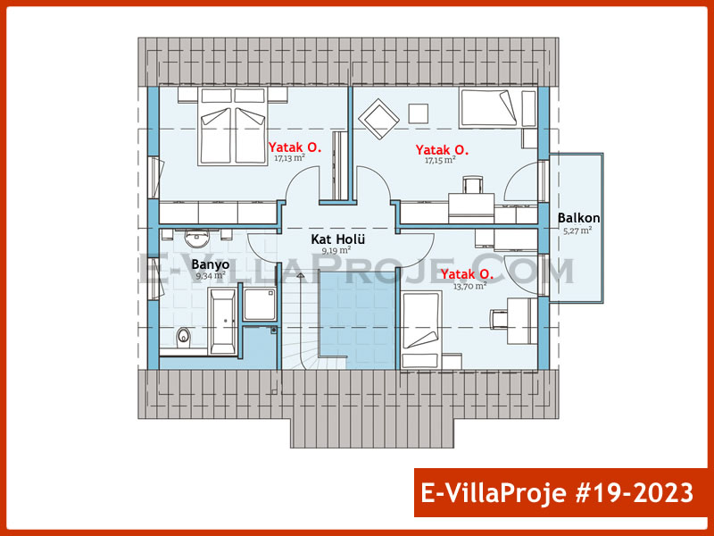 Model 19-2023 — 206 m², 2 storeys thumbnail 3