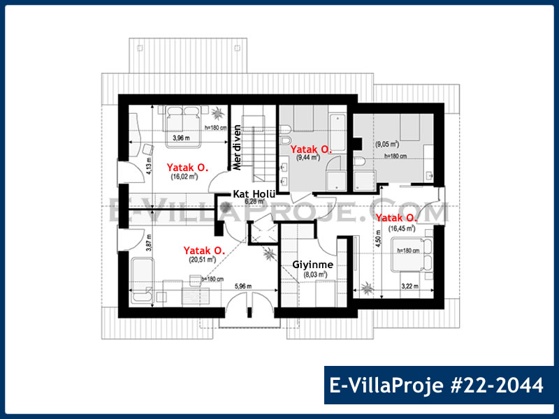 Model 22-2044 — 206 m², 2 Kat thumbnail 3