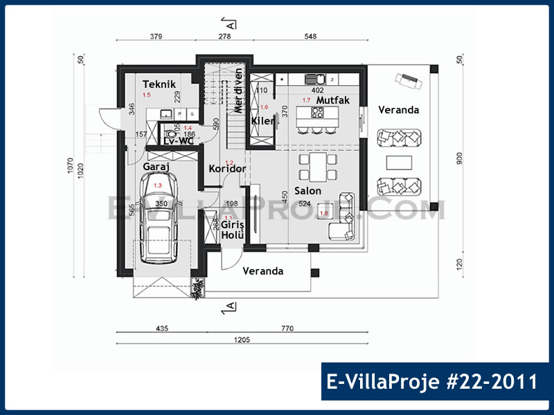 Model 22-2011 — 206 m², 2 Kat thumbnail 2