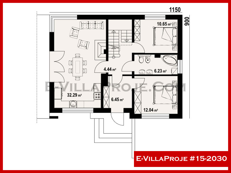 Modell 15-2030 — 207 m², 2 Geschosse thumbnail 2