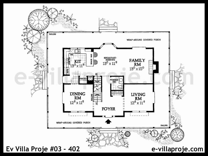 Model 03-402 — 207 m², 2 storeys thumbnail 2