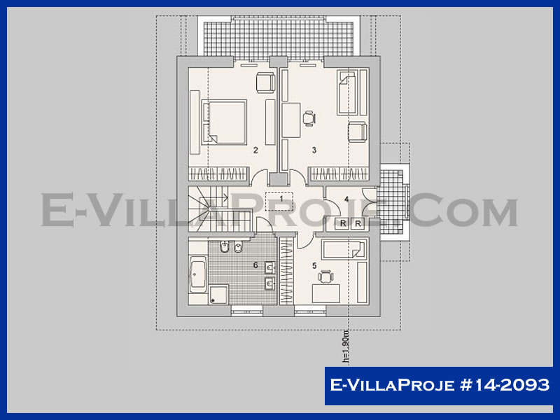 Model 14-2093 — 207 m², 2 Kat thumbnail 3