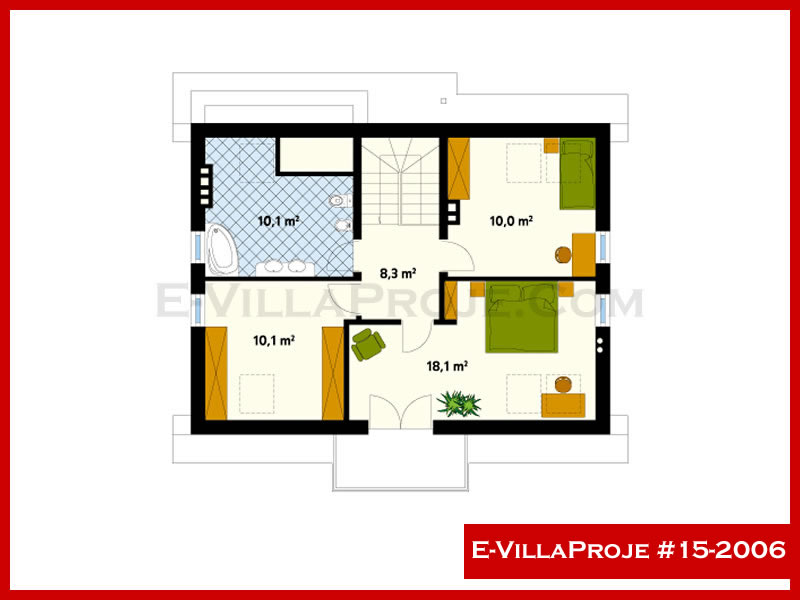 Modell 15-2006 — 207 m², 2 Geschosse thumbnail 3