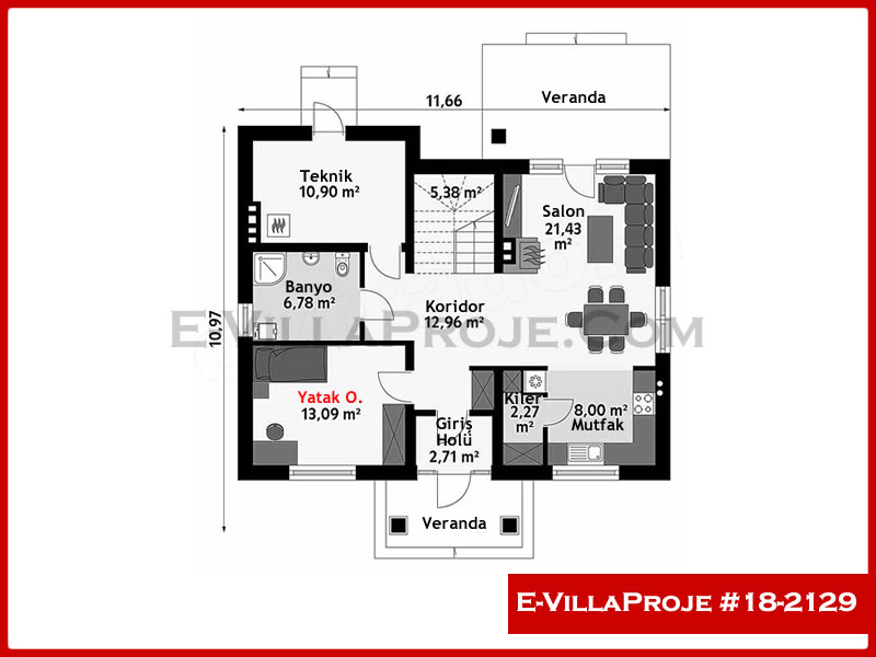 Model 18-2129 — 207 m², 2 storeys thumbnail 2