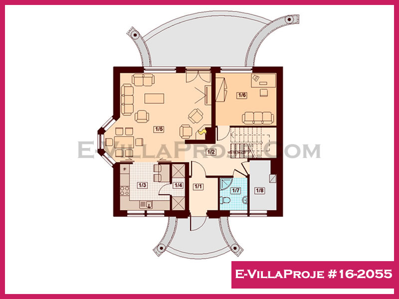 Model 16-2055 — 208 m², 2 storeys thumbnail 2