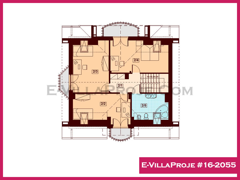 Model 16-2055 — 208 m², 2 storeys thumbnail 3