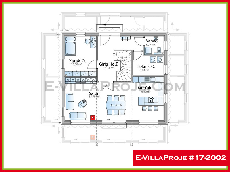 Modell 17-2002 — 209 m², 2 Geschosse thumbnail 2