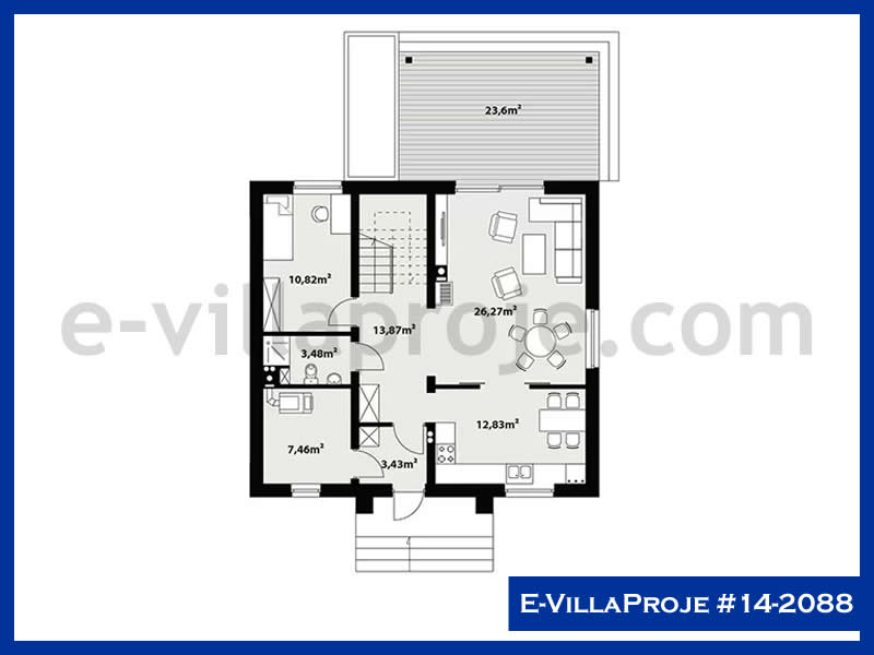 Modell 14-2088 — 209 m², 1 Geschoss thumbnail 2