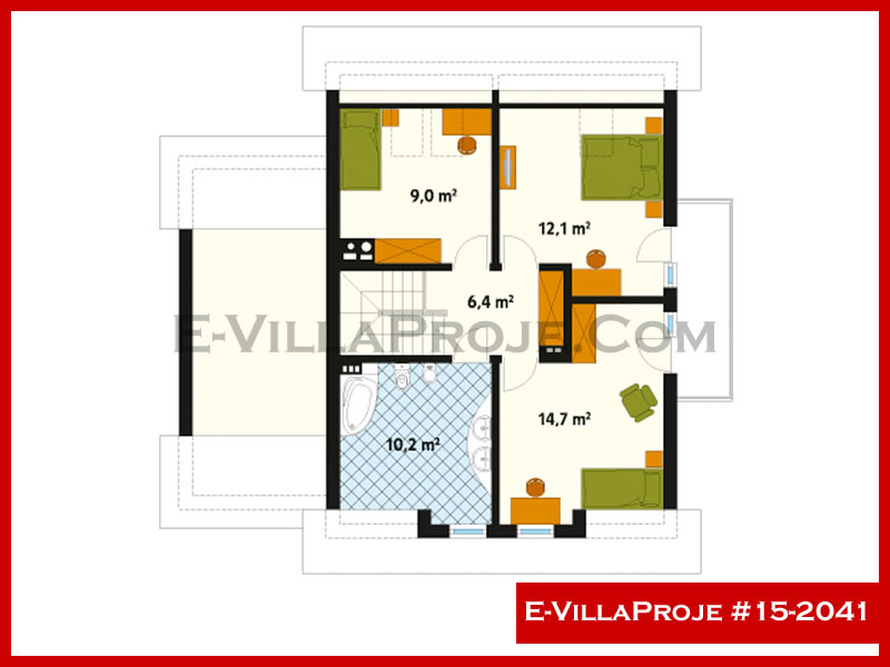 Model 15-2041 — 210 m², 2 Kat thumbnail 3