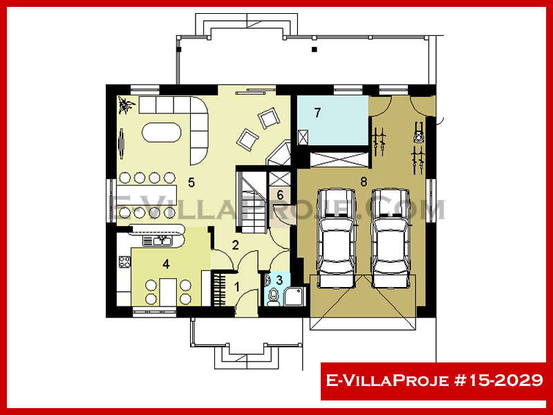 Modell 15-2029 — 210 m², 2 Geschosse thumbnail 2