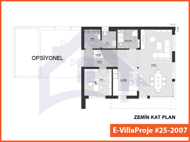 Model 25-2007 — 210 m², 2 Kat thumbnail 2