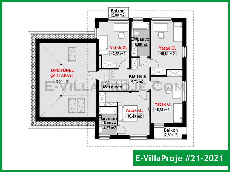 Model 21-2021 — 211 m², 2 Kat thumbnail 3