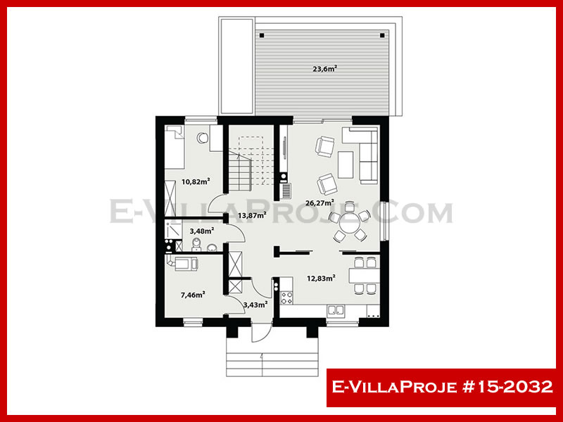 Modell 15-2032 — 212 m², 2 Geschosse thumbnail 2