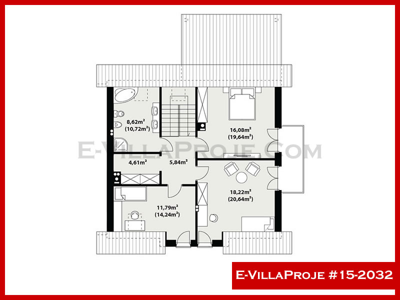 Modell 15-2032 — 212 m², 2 Geschosse thumbnail 3