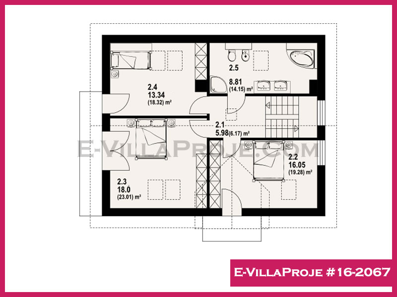Model 16-2067 — 212 m², 2 Kat thumbnail 3