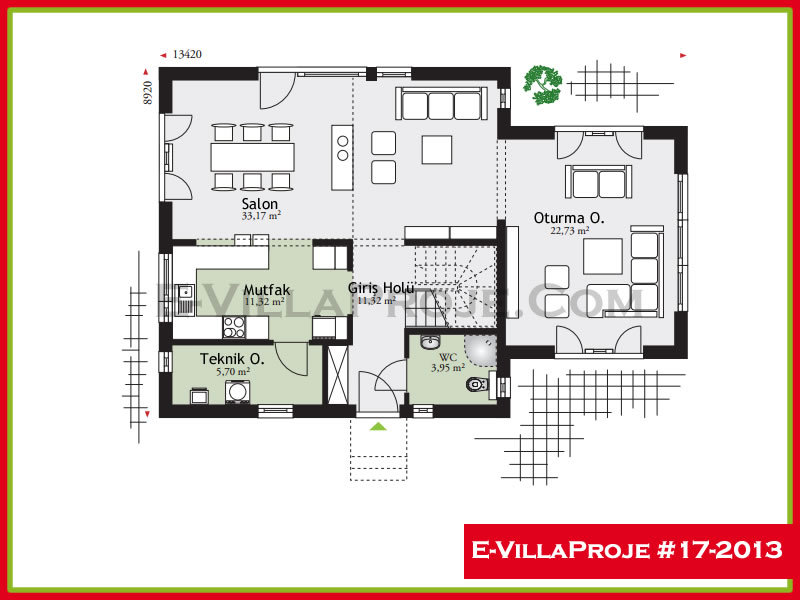 Model 17-2013 — 212 m², 2 Kat thumbnail 2