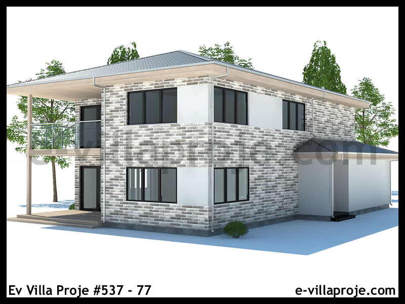 Model 537-77 — 212 m², 2 storeys thumbnail 6