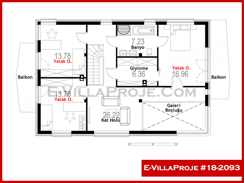 Model 18-2093 — 213 m², 2 Kat thumbnail 3