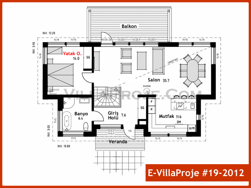 Modell 19-2012 — 213 m², 2 Geschosse thumbnail 2